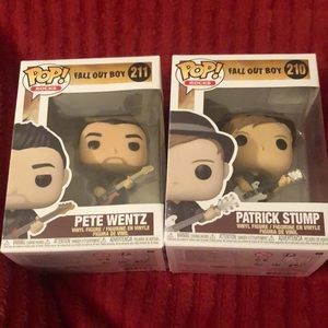 Fall out boy funko pop lot🎸